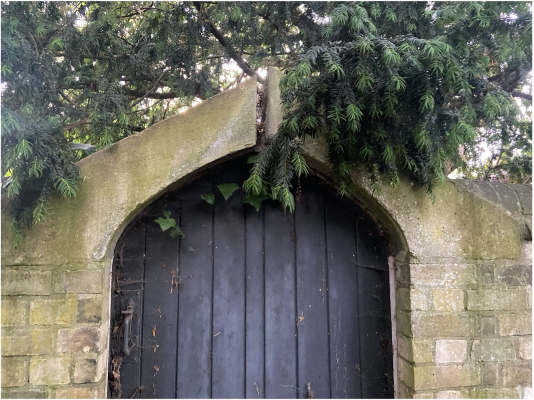 Doorway in wall Church Rate Walk