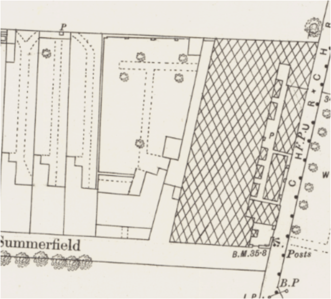 OS Cambridge – Cambridgeshire XLVII.2.21 Surveyed 1886, Published 1888, National Library of Scotland
