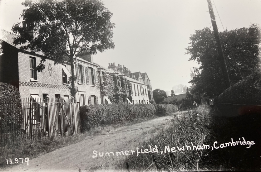 Summerfield, Newnham Cambridge c.1920 View east 